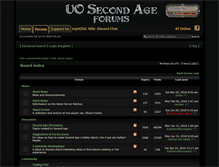 Tablet Screenshot of forums.uosecondage.com